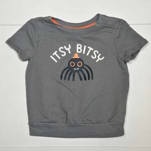 Cat & Jack Baby Itsy Bitsy Spider Short Sleeve Top Size 18M